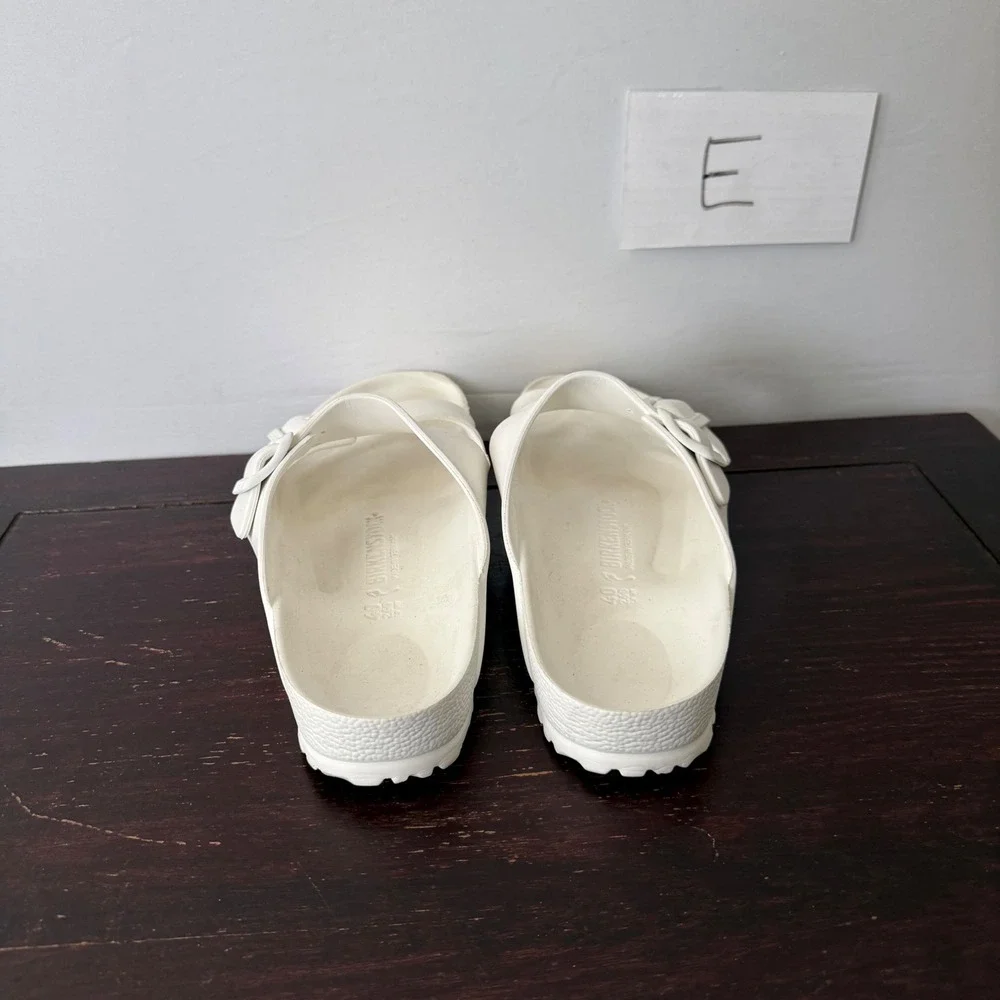 Birkenstock Sandals Arizona EVA Waterproof White Size 40 M7 W9